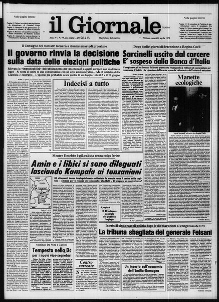 Il giornale nuovo : quotidiano del mattino